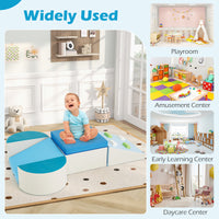 6-Piece Foam Climbing Blocks Kids Climb and Crawl Activity Play Set