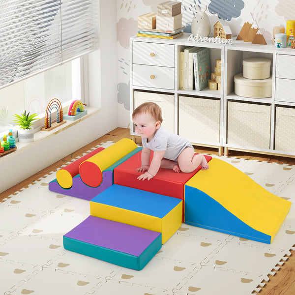 7Pcs Foam Building Blocks Set for Kids