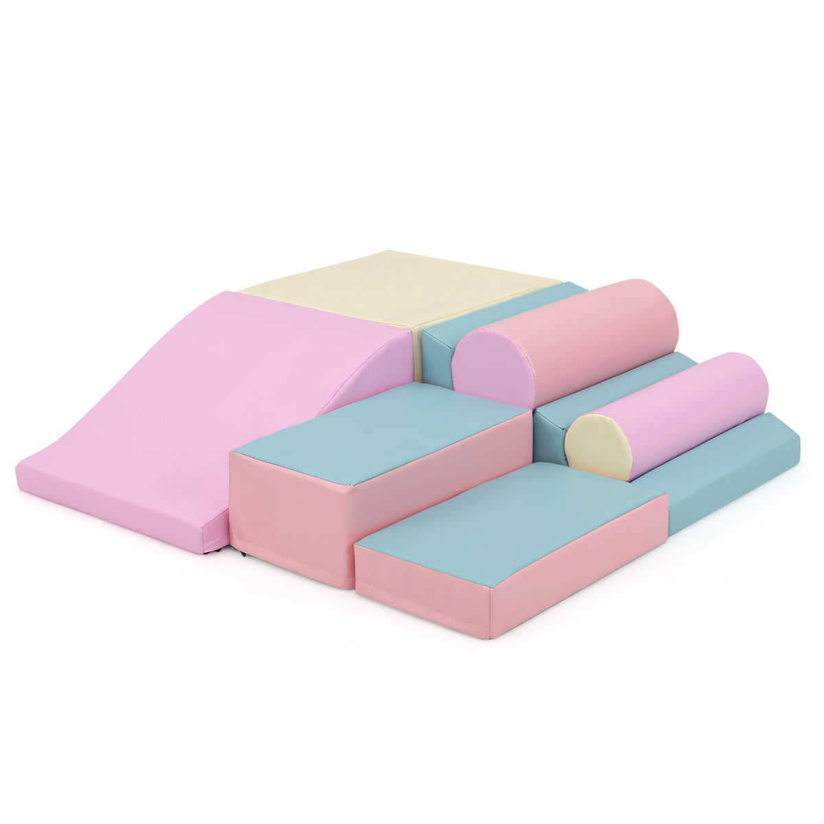 7Pcs Foam Building Blocks Set for Kids