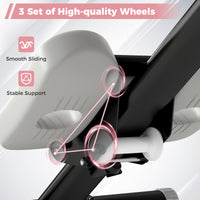 Adjustable Abdominal Trainer, Ab Workout Machine with Elbow Support