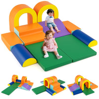 10-Piece Foam Climbing Blocks