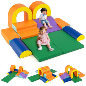10-Piece Foam Climbing Blocks