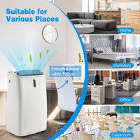 14000/16000 BTU 5-in-1 Portable Air Conditioner with Fan and Sleep Mode