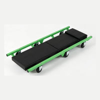 Foldable Automotive Creeper with 360° Swivel Wheels