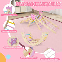 9-in-1 Foldable Baby Climbing Toys with Climbing Rope Ladder