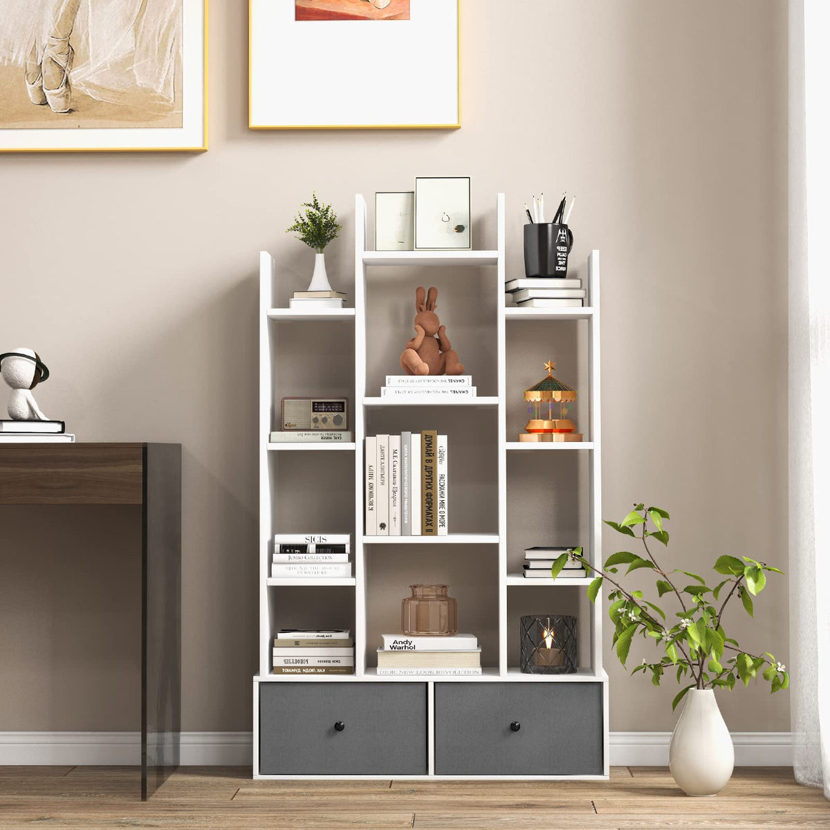 Giantex Industrial/Modern Style Bookshelf