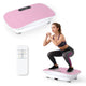 Full-Body Exercise Plate Machine with 10 Speed Intensities for Home