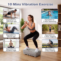Full Body Workout Shake Plate with Gravity Sensor for Weight Loss