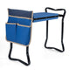 2-in-1 Portable & Foldable Kneeler & Seat Heavy-Duty Garden Tool for Seniors