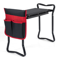 2-in-1 Portable & Foldable Kneeler & Seat Heavy-Duty Garden Tool for Seniors