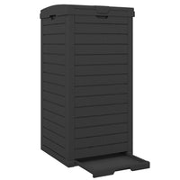 Outdoor Trash Can, 117L Large Trash Bin with Lid & Pull-Out Liquid Tray