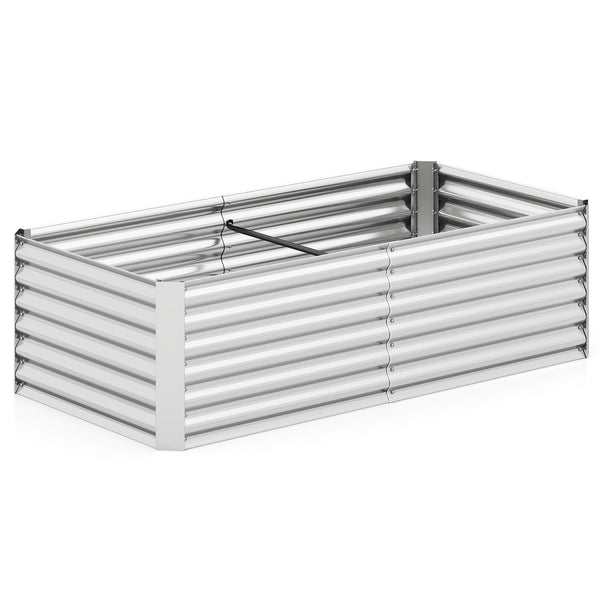 180 x 90 x 50 cm Galvanized Raised Garden Bed Kit