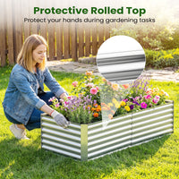 180 x 90 x 50 cm Galvanized Raised Garden Bed Kit
