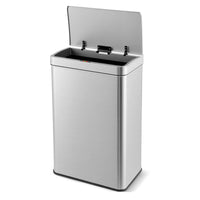 60L Automatic Trash Can with Lid, Motion Sensor Garbage Can with Stay Open & Soft Close Function