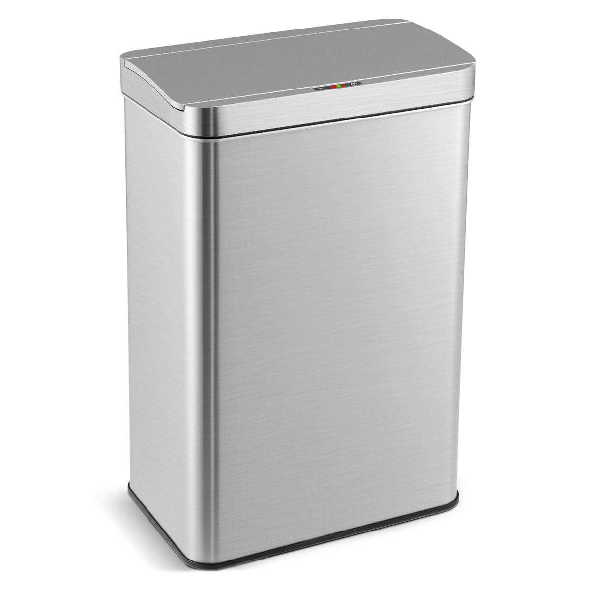 60L Automatic Trash Can with Lid, Motion Sensor Garbage Can with Stay Open & Soft Close Function