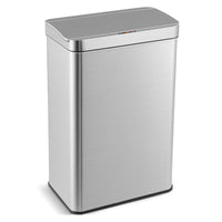 60L Automatic Trash Can with Lid, Motion Sensor Garbage Can with Stay Open & Soft Close Function