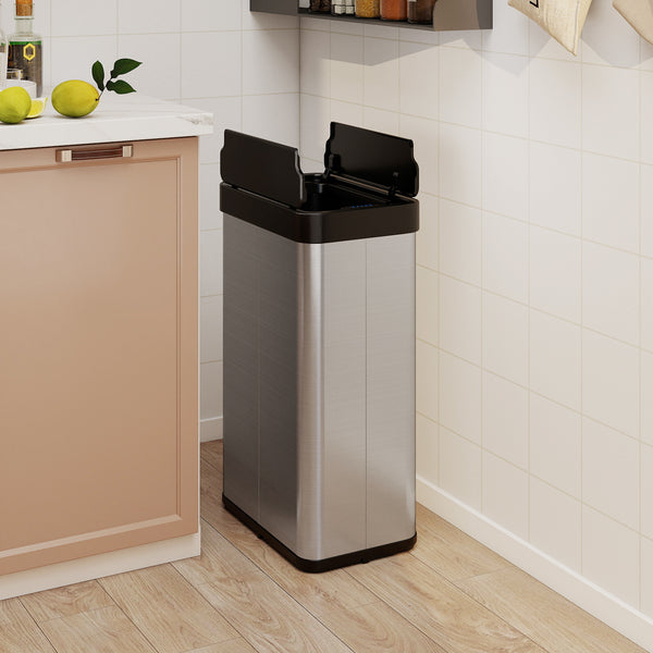 Infrared Motion Sensor Garbage Can with Automatic Wing Lid