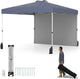3 x 3 m Pop up Canopy Tent w/ 1 Sidewall