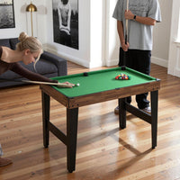10-in-1 Combo Game Table Set with Foosball and Air Hockey for Home