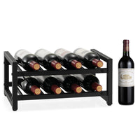 Giantex 2-Tier 8-Bottle Wine Rack