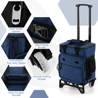 Giantex 40L Rolling Cooler cart, 50 can Insulated Cooler Bag