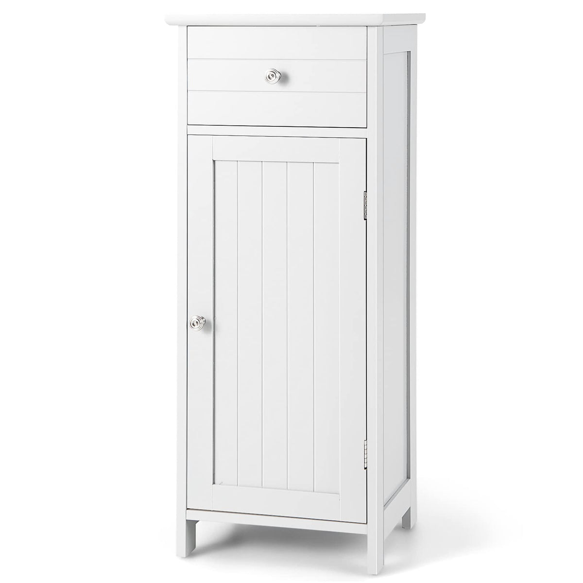 Giantex Bathroom Floor Cabinet, Storage Cabinet with Single Door