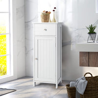 Giantex Bathroom Floor Cabinet, Storage Cabinet with Single Door
