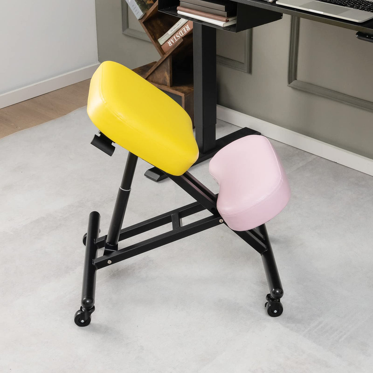 Giantex Ergonomic Kneeling Chair, Height Adjustable Kneeling Stool