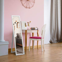 Giantex Full-Length Wood Mirror, Standing Mirror & Wall Mirror