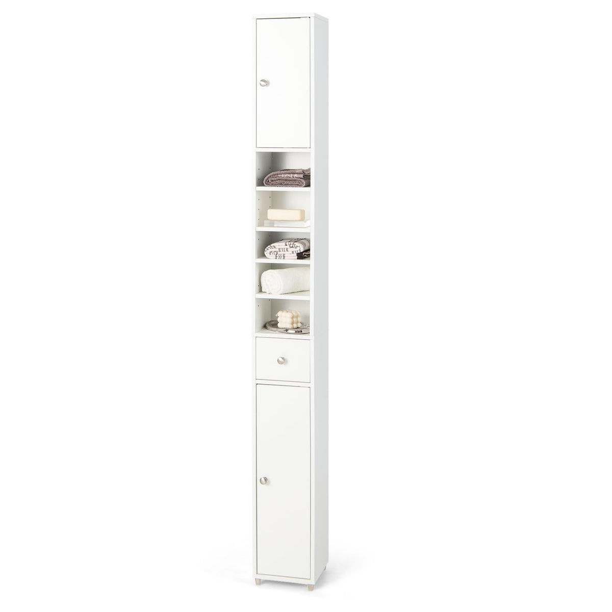 Giantex Slim Bathroom Tall Cabinet