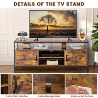 Giantex TV Stand for TVs up to 65”, 147cm TV Console Table