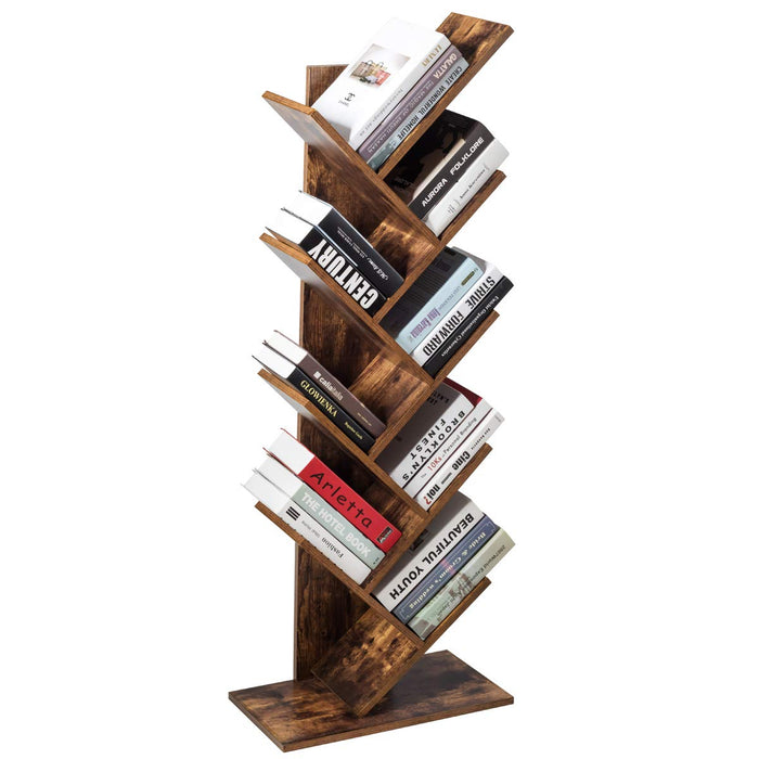 Giantex Tree Bookshelf, 8-Tier Bookcase