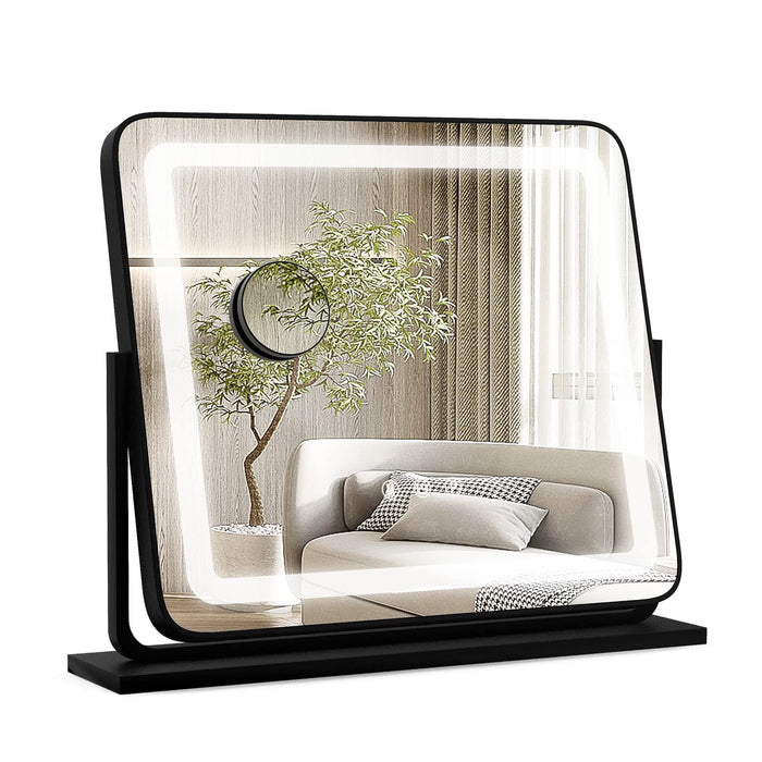 Giantex Vanity Mirror with Lights, Tabletop LED Lighted Mirror