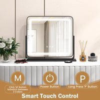 Giantex Vanity Mirror with Lights, Tabletop LED Lighted Mirror