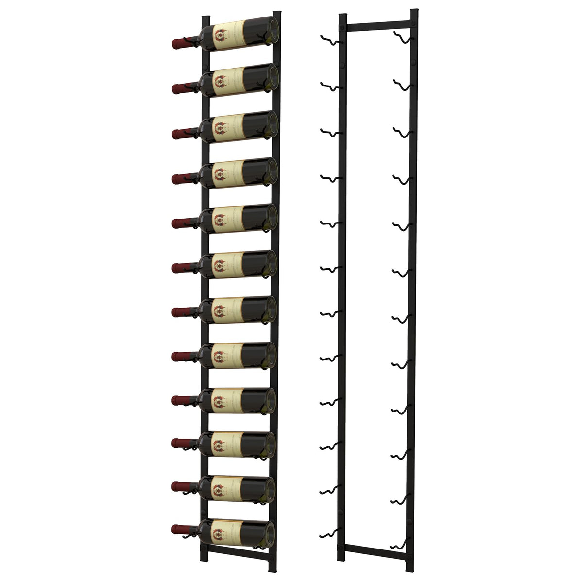 Giantex Wall Mounted Wine Rack, Hanging Wine Display Rack