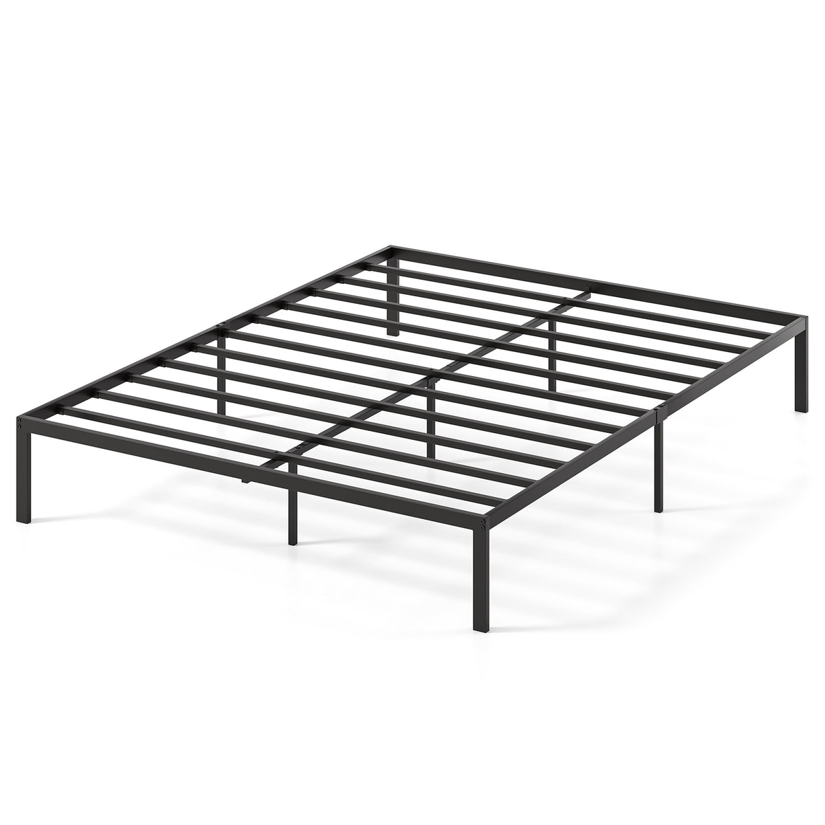 Metal Bed Frame, Platform Bed, Heavy Duty Support Slats Mattress Foundation