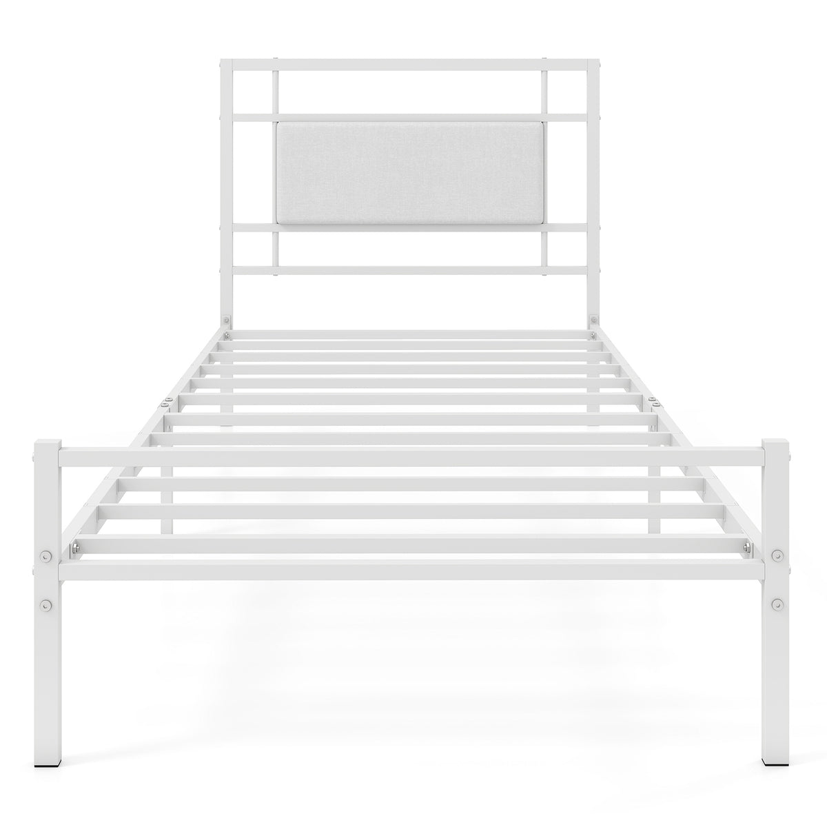 Giantex Metal Platform Bed with Headboard, Heavy-Duty Mattress Foundation
