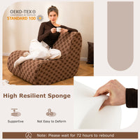 Bean Bag Chair with Ottoman Bean Bag Sofa Chair
