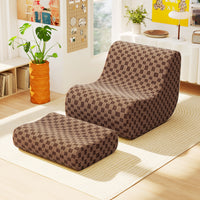 Bean Bag Chair with Ottoman Bean Bag Sofa Chair