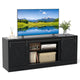 Farmhouse TV Stand for 70" TVs Entertainment Center with Sliding Barn Doors