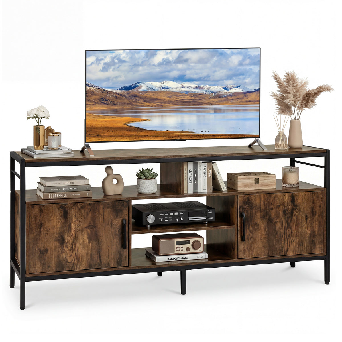 Giantex TV Stand for TVs up to 65”, 147cm TV Console Table