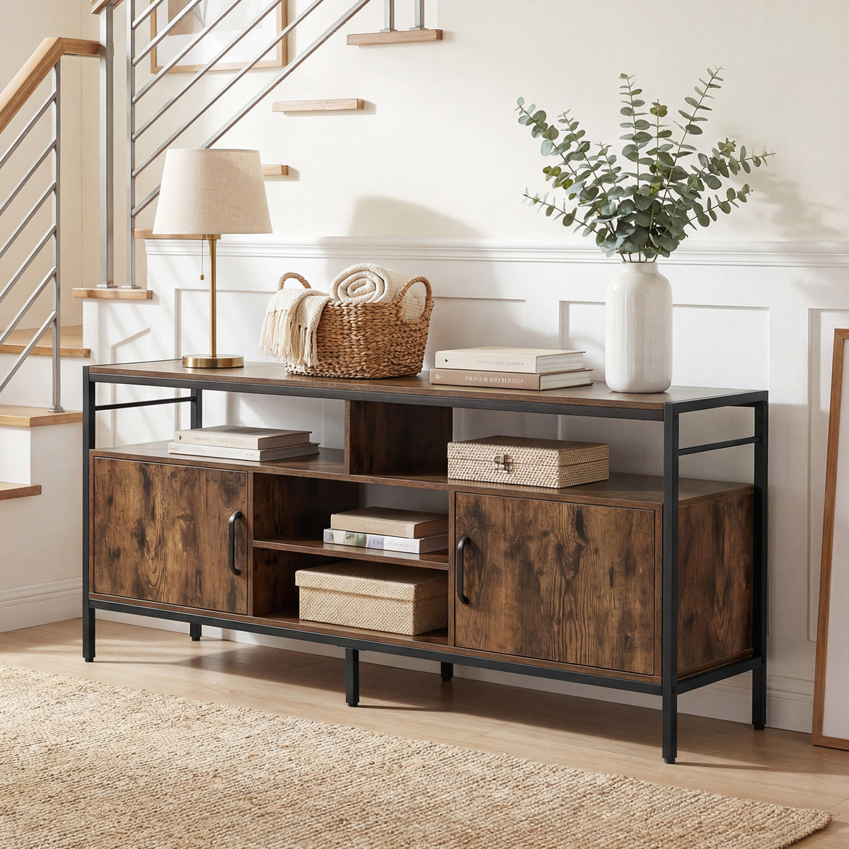 Giantex TV Stand for TVs up to 65”, 147cm TV Console Table
