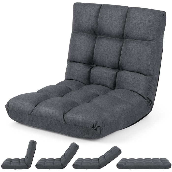 Giantex Adjustable 14-Position Memory Foam Floor Chair