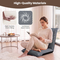 Giantex Floor Chair, Foldable Floor Chair w/Reclining Function