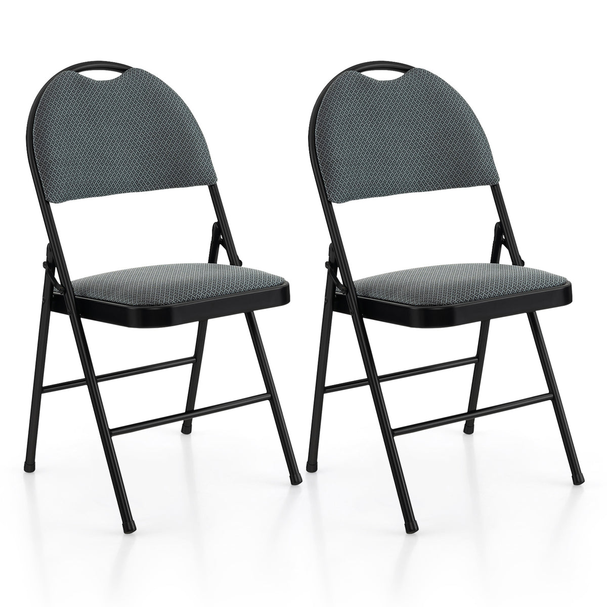 2/6 Pieces Foldable Chairs, Portable Folding Chairs