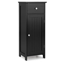 Giantex Bathroom Floor Cabinet, Storage Cabinet with Single Door