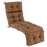 Black Outdoor Lounge Chair with 4-Position Backrest and Removable Lounge Cushion