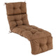 186cm x 56cm Patio Lounge Chair Cushion with 4 String Ties