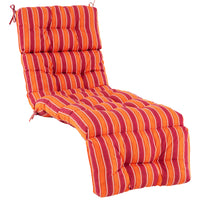 Black Outdoor Lounge Chair with 4-Position Backrest and Removable Lounge Cushion