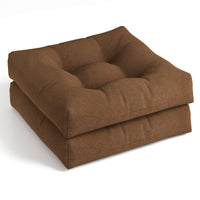 2 Pieces 50x50cm Outdoor Seat Cushions, Waterproof & Sun Protection for Indoor and Outdoor